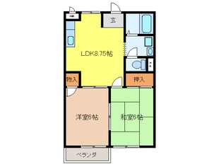 Ｋ`Ｓ　ＨＯＵＳＥの物件間取画像